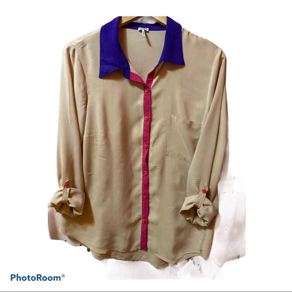Splendid Button Down Long Sleeve